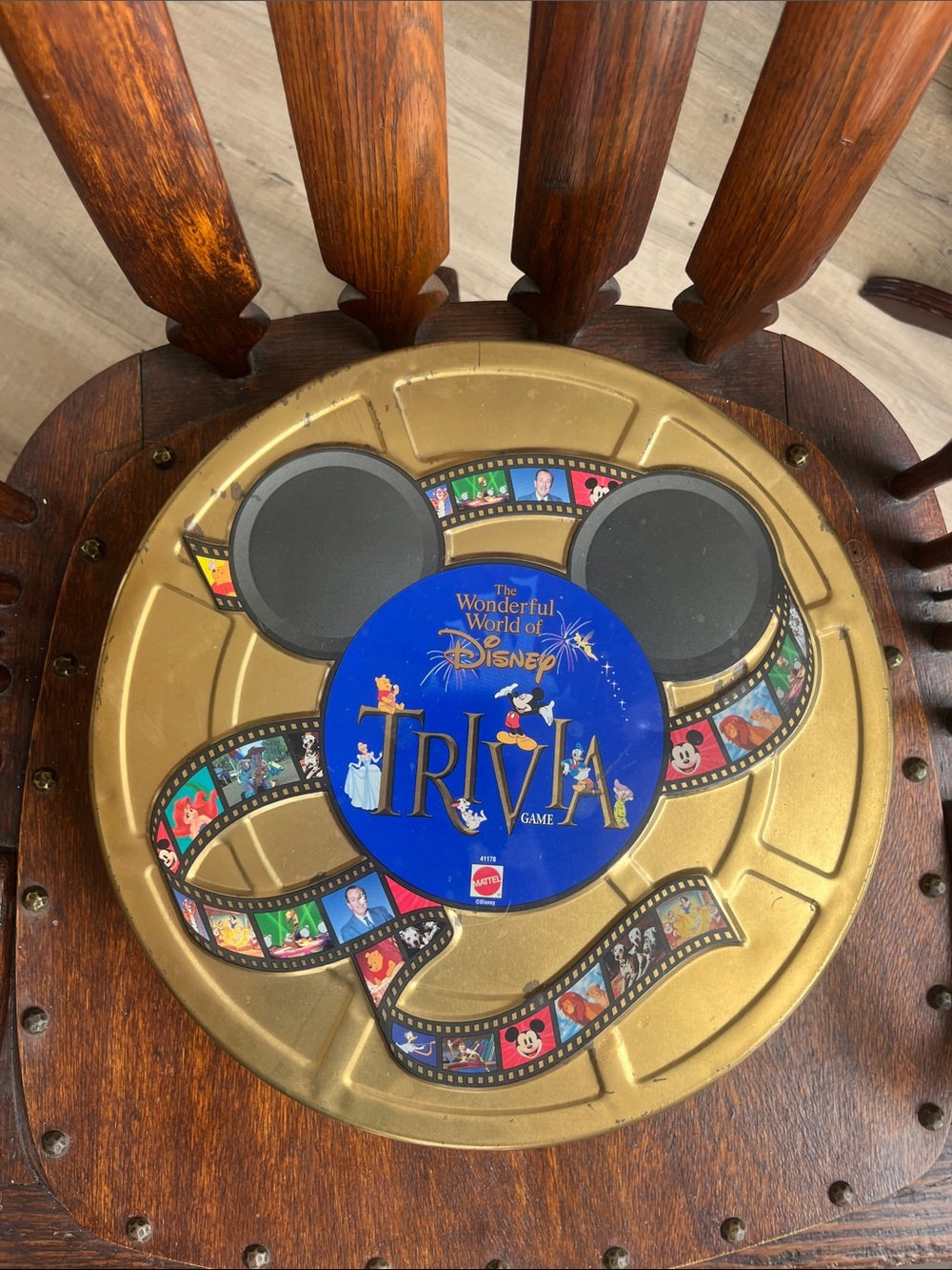 Vintage 1997 The Wonderful World of Disney Trivia Game